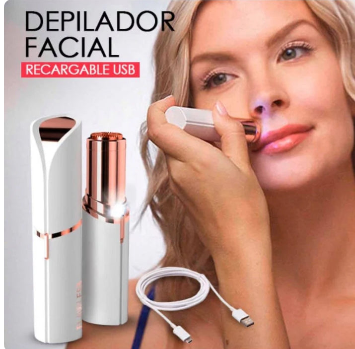 DEPILADOR FACIAL REGARGABLE USB